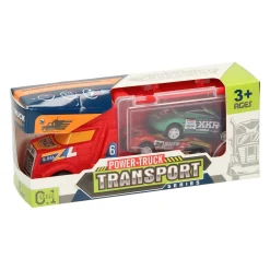 Vrachtwagen met 2 Auto's