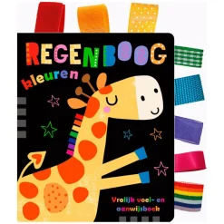 Vrolijk Voel- en Aanwijsboek Regenboogkleuren