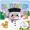 Vrolijke Sneeuwpop - Vingerpopboek