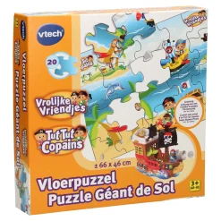 Vrolijke Vriendjes Vloerpuzzel Pirateneiland