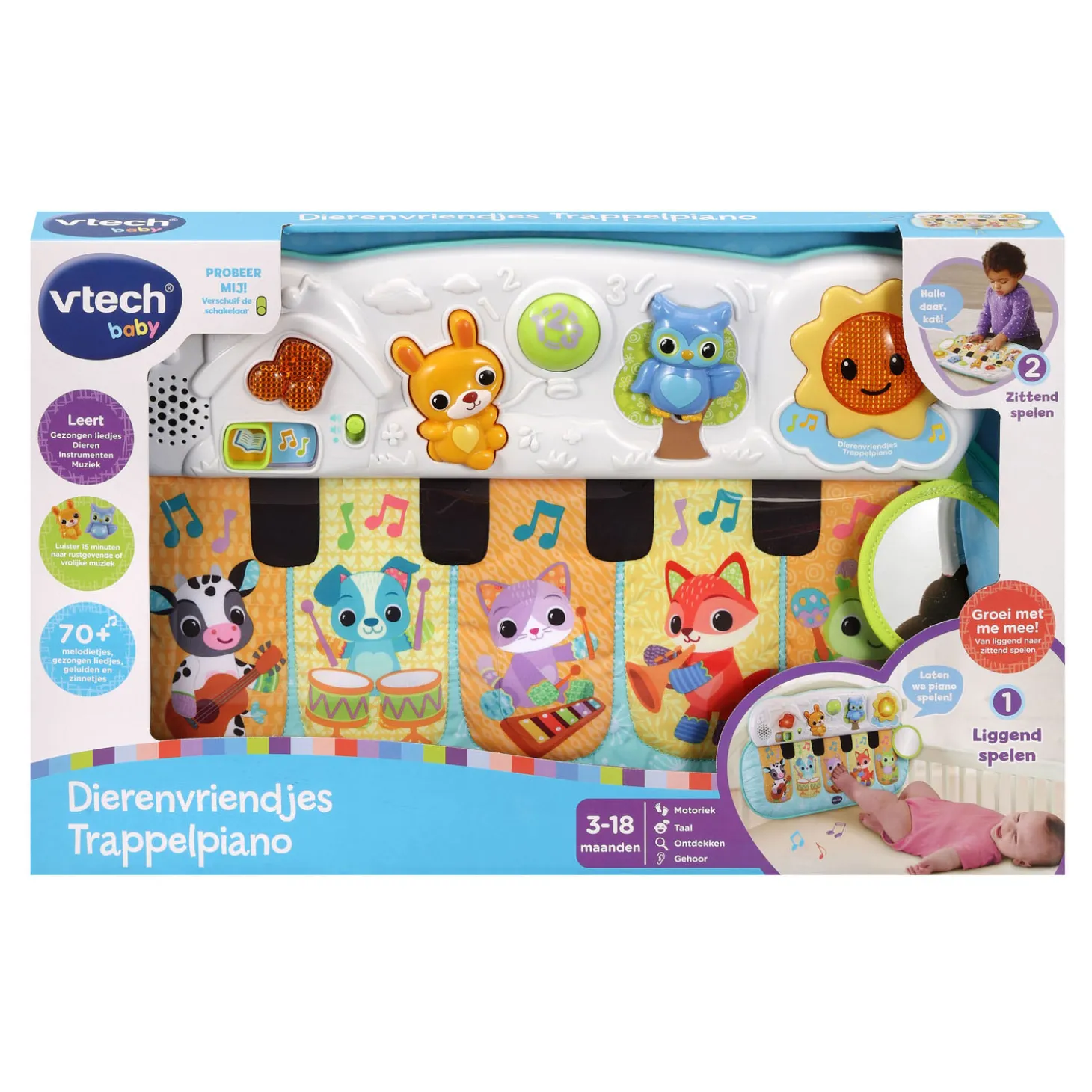 VTech Dierenvriendjes Trappelpiano