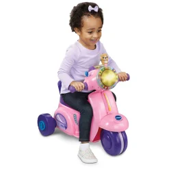 VTech 2in1 Loopscooter Roze