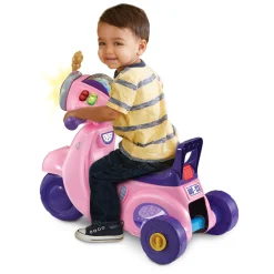 VTech 2in1 Loopscooter Roze