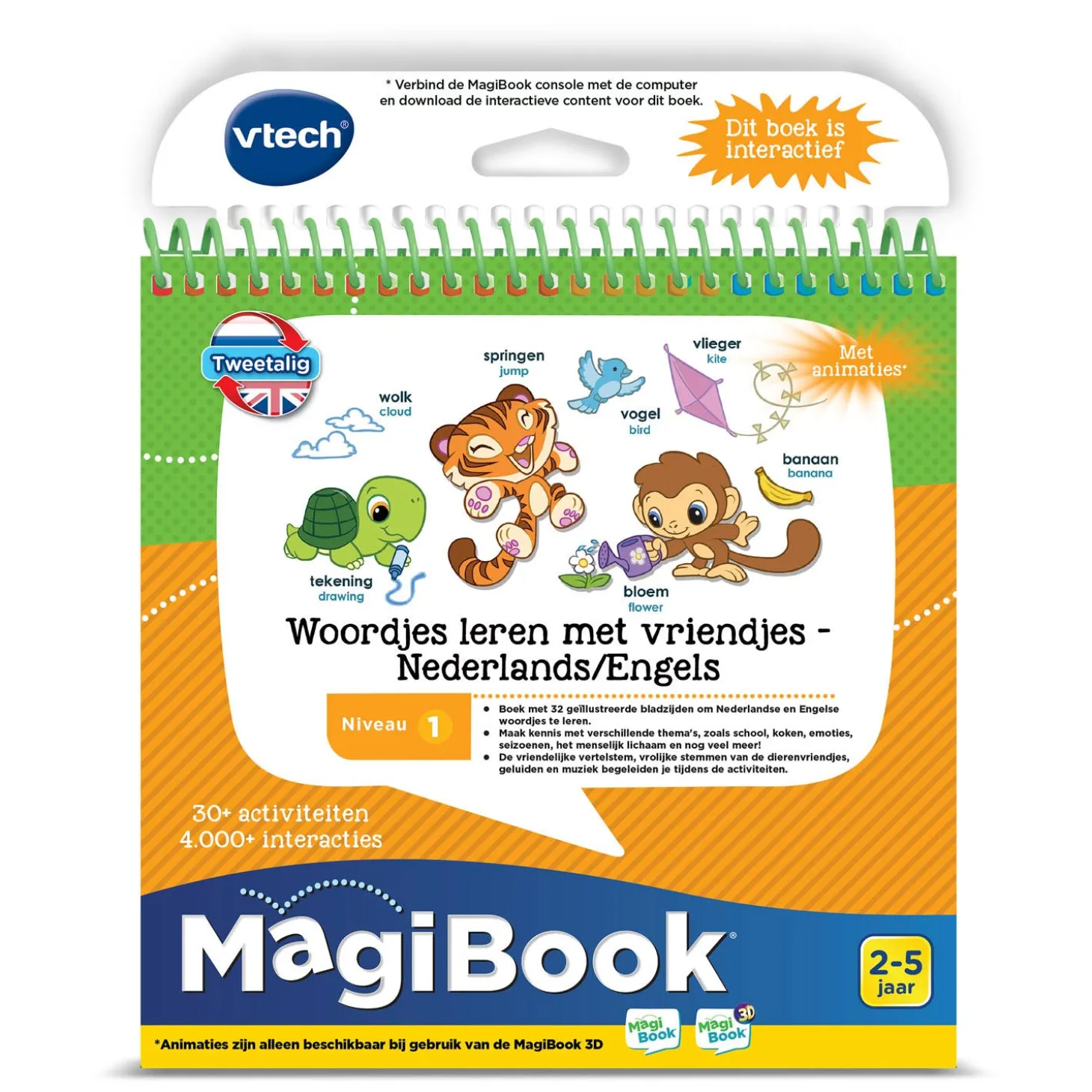 VTech MagiBook - Woordjes Leren met Vriendjes