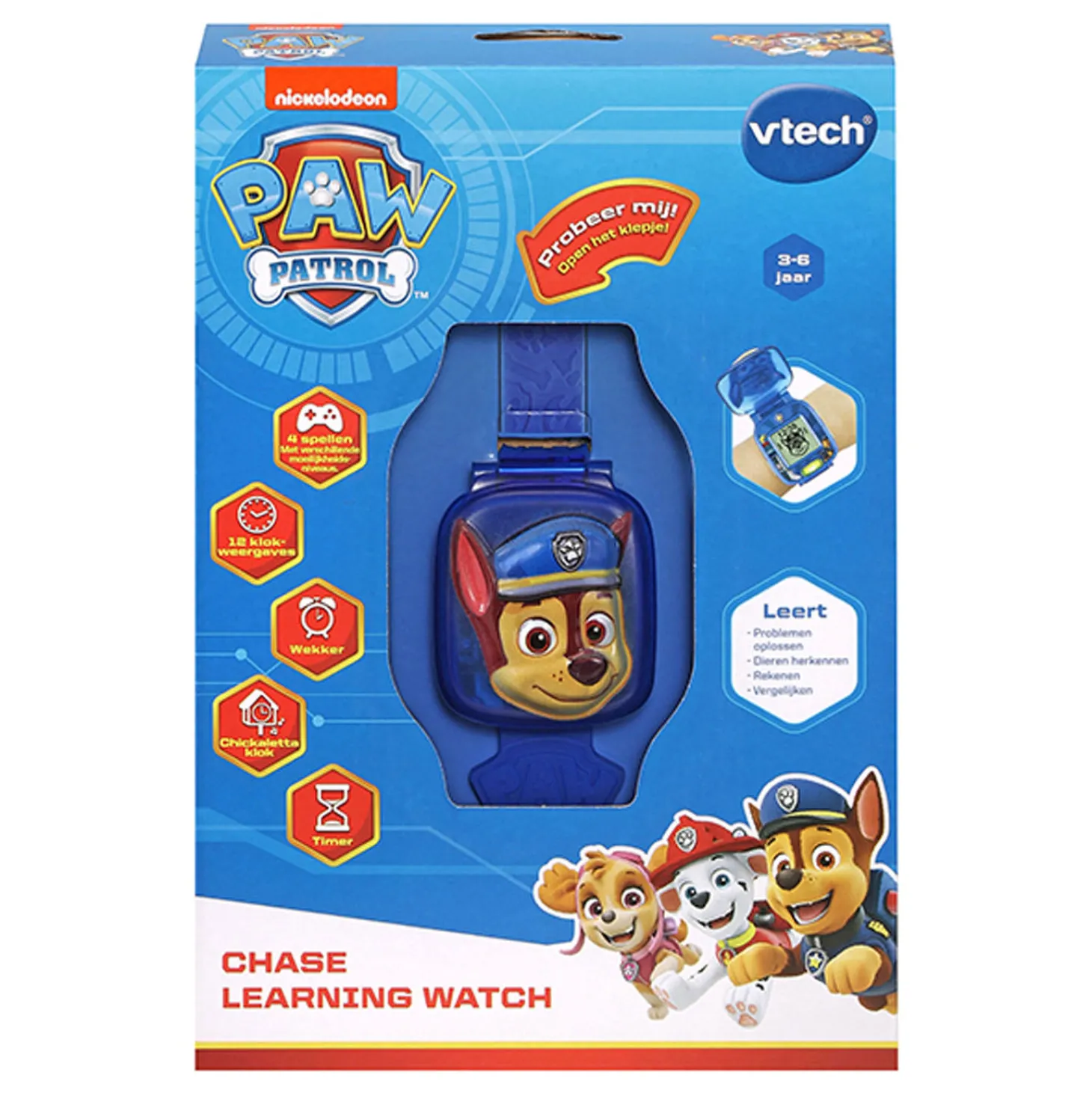 VTech PAW Patrol Horloge - Learning Watch Chase