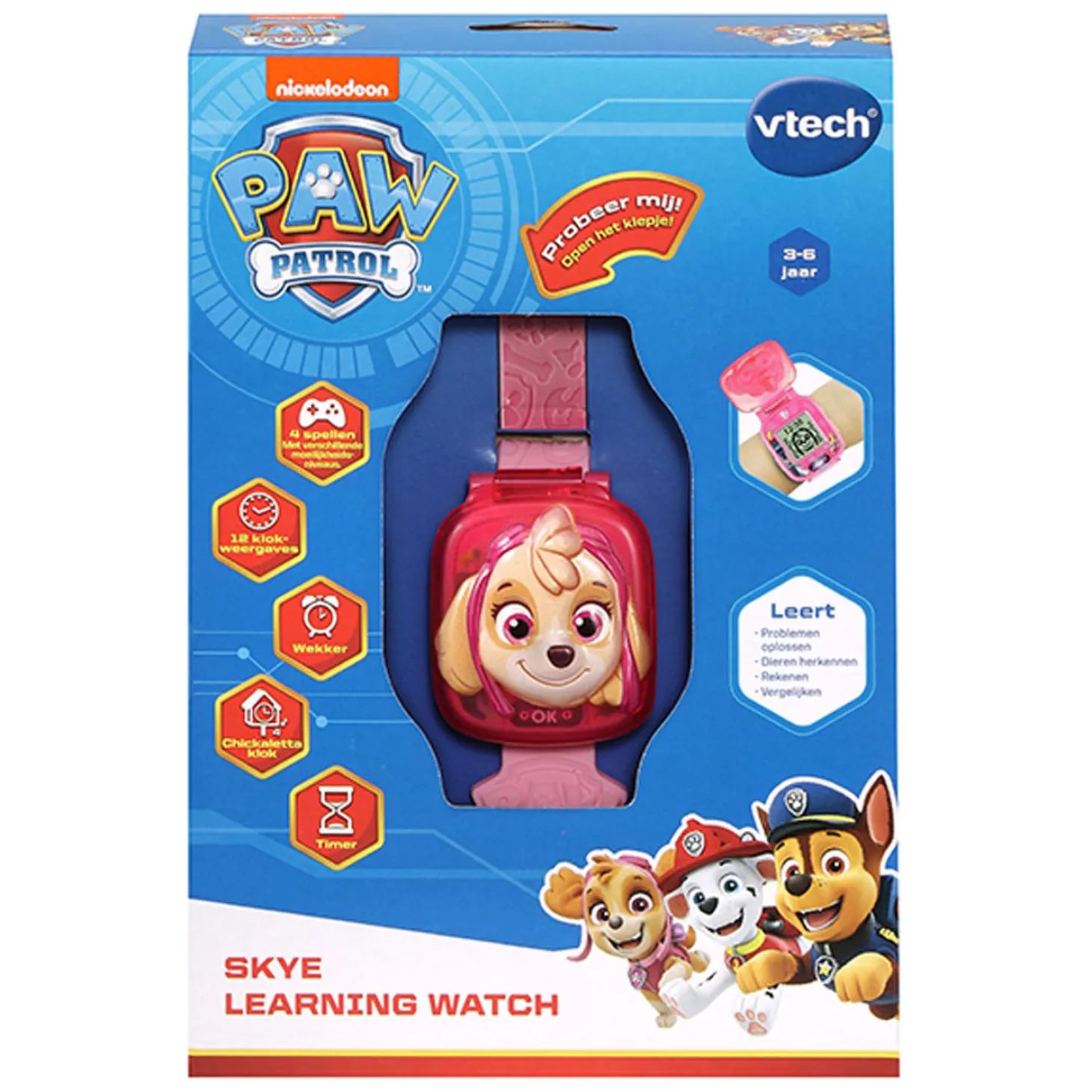 VTech Paw Patrol Horloge - Learning Watch Skye