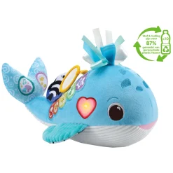 VTech Play Green Knuffel en Leer Walvis