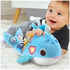 VTech Play Green Knuffel en Leer Walvis