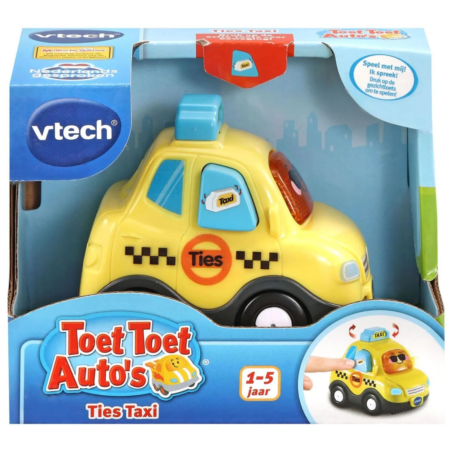 VTech Toet Toet Auto's - Ties Taxi