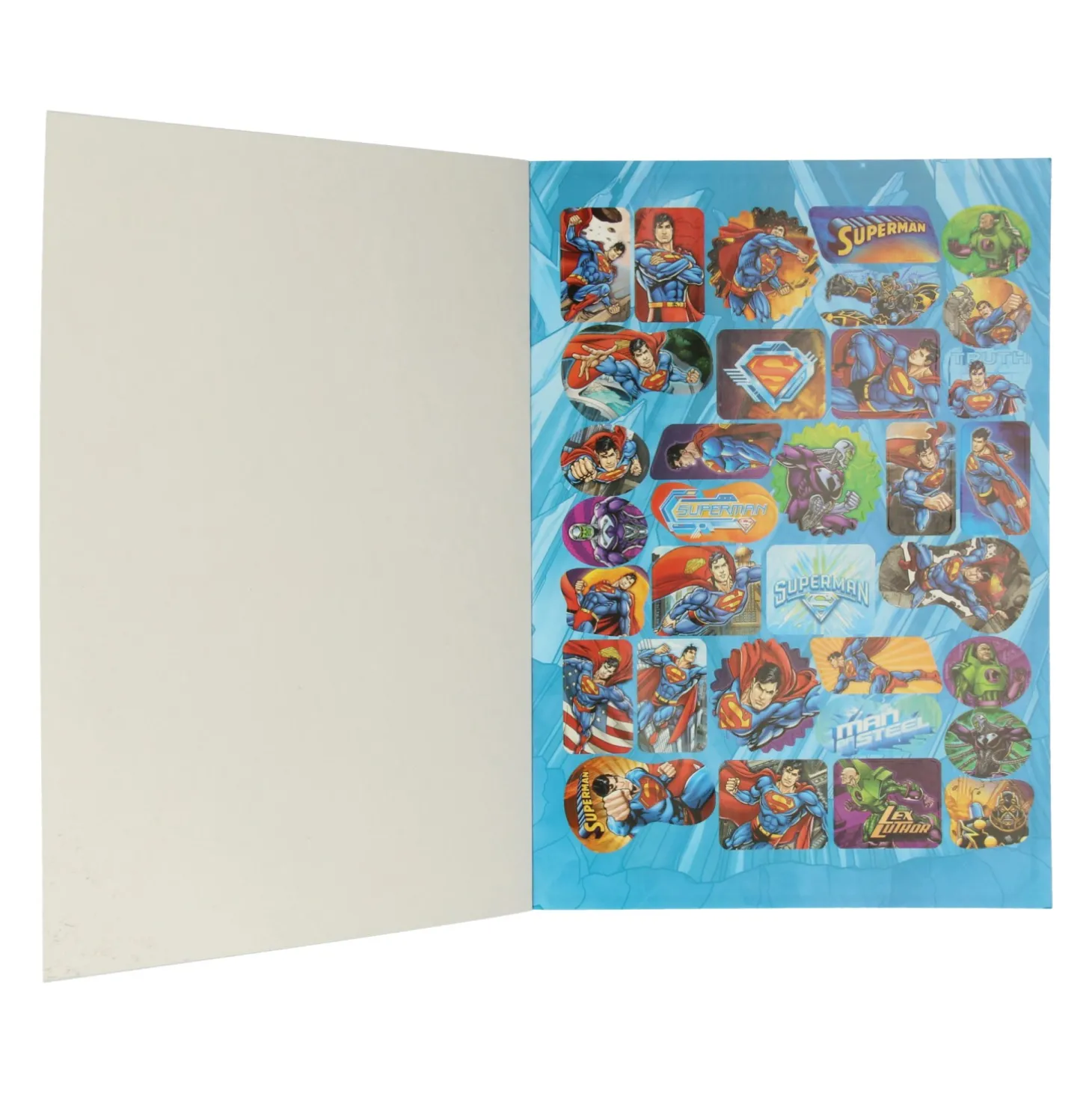 Warner Bros Color Kleurboek Superman met Stickers