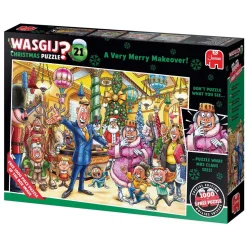 Wasgij Christmas 21 Legpuzzel - Een Feestelijke Make-Over! - 2x1000st.