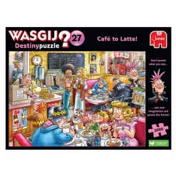Wasgij Destiny 27 Legpuzzel - De Koffieshop!, 1000st.
