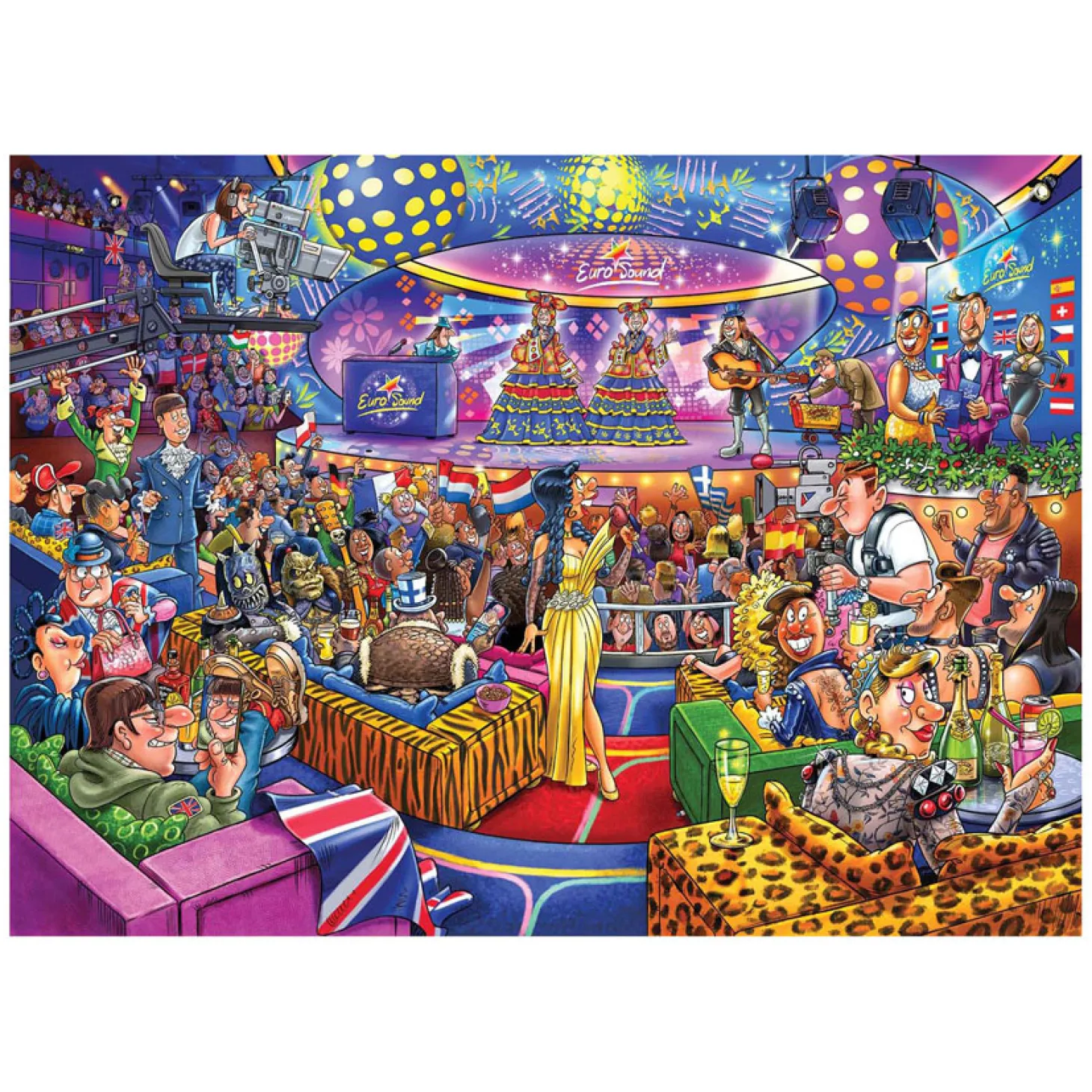 Wasgij Mystery 25 - Eurosound Contest!, 1000st.