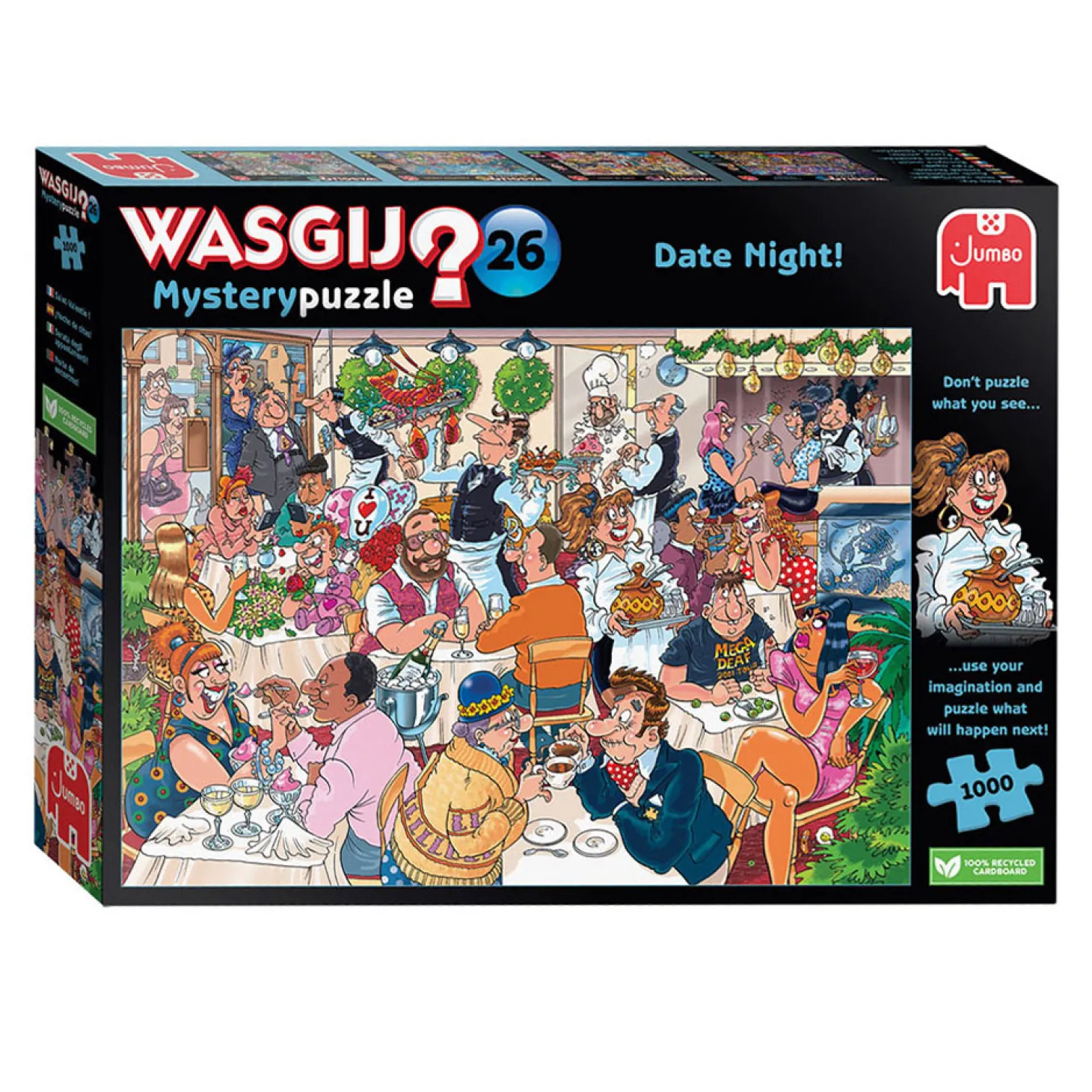 Wasgij Mystery 26 Legpuzzel - Date Night!, 1000st.