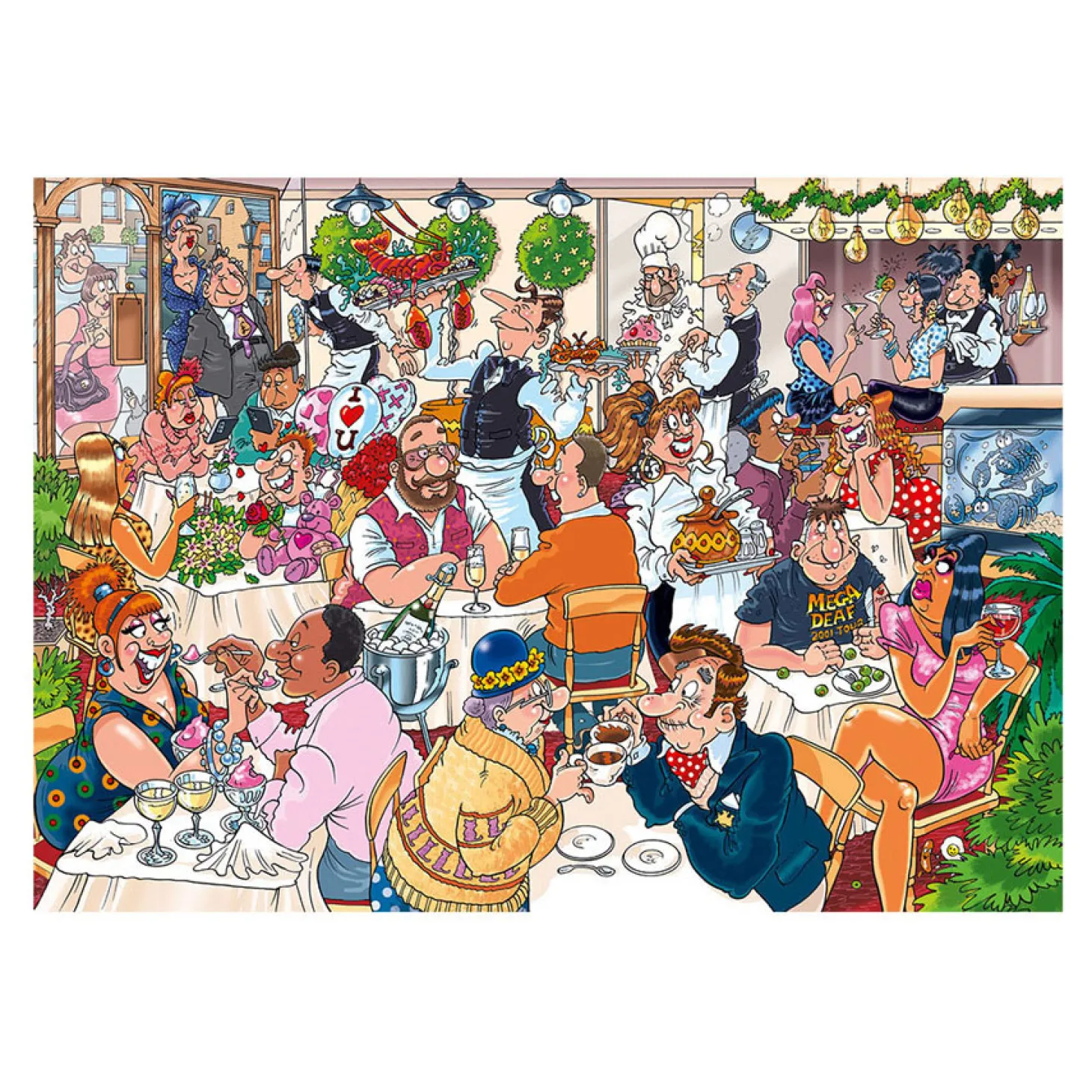 Wasgij Mystery 26 Legpuzzel - Date Night!, 1000st.