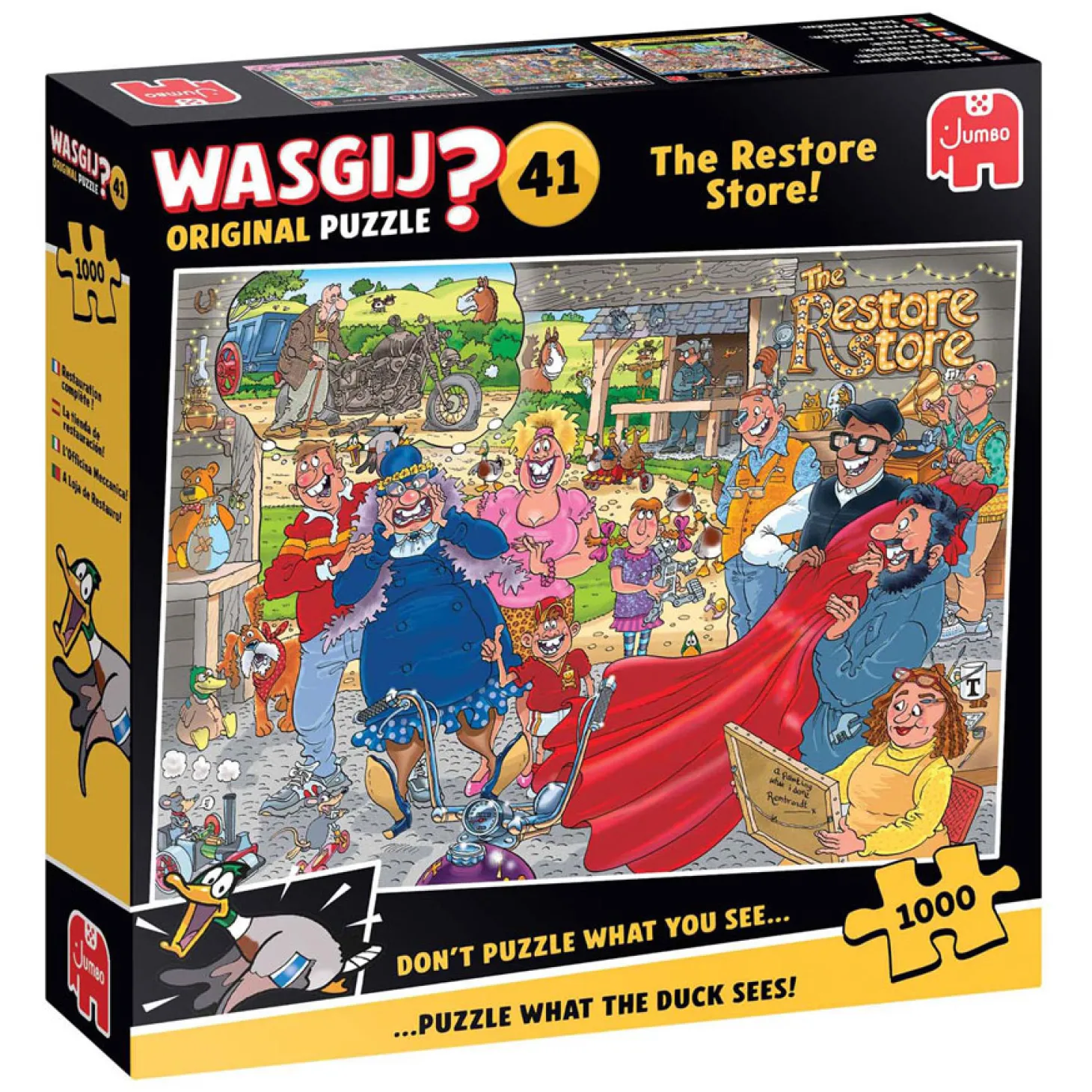 Wasgij Orignal 41 Legpuzzel - Motormake-Over, 1000st.