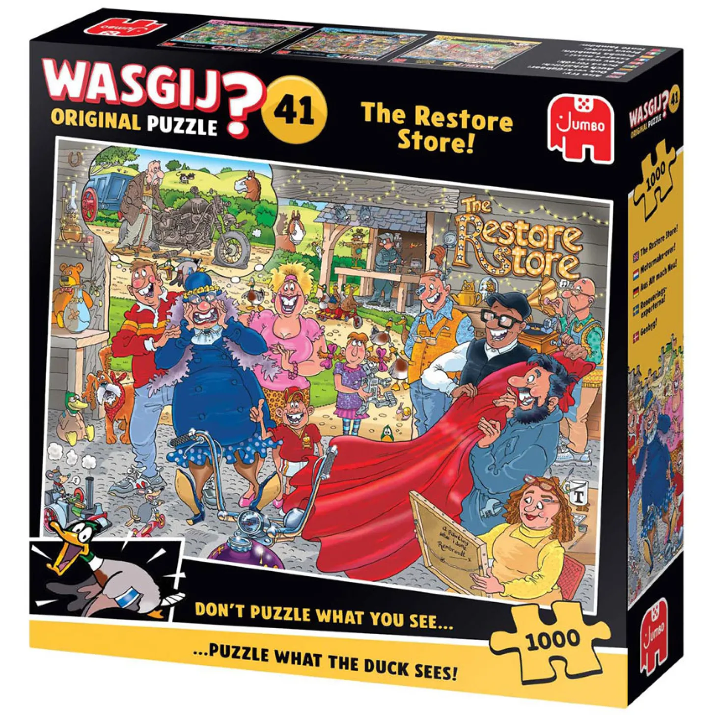 Wasgij Orignal 41 Legpuzzel - Motormake-Over, 1000st.