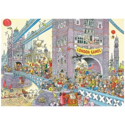 Wasgij Retro Mystery 8 Legpuzzel - De Laatste Horde!, 1000st.