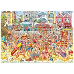 Wasgij Retro Original 8 Legpuzzel - Vloed!, 1000st.