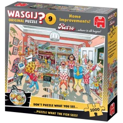 Wasgij Retro Original 9 Legpuzzel - Klein Verbouwinkje, 1000st.