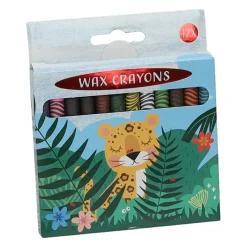 Waskrijt Jungle Dieren, 12st.
