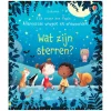 Wat zijn sterren? Flapjesboek
