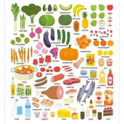 Wat zit er in de koelkast? Zoekboek