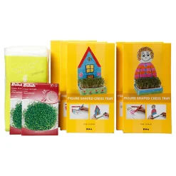 Waterkersbakje met Figuur Wit, 30st.