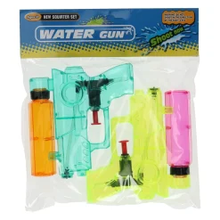Waterpistooltjes Transparant, 2st.