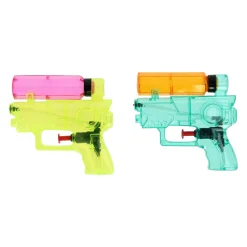 Waterpistooltjes Transparant, 2st.