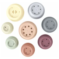 Waterval Bekers Pastel, 8dlg.