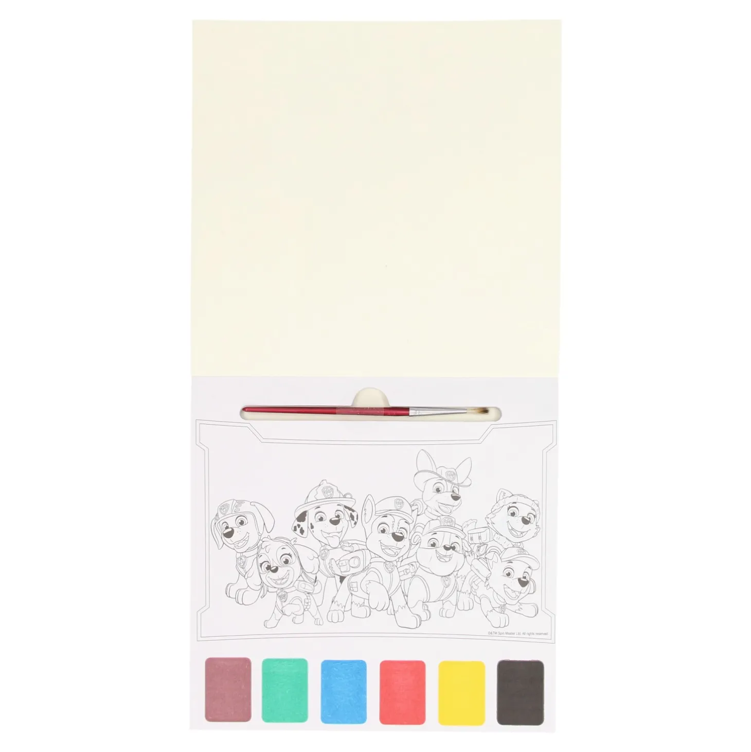 Waterverf Kleurboek PAW Patrol