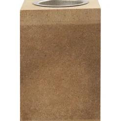 Waxinelichthouder Hout, 10cm