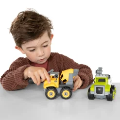 Werkvoertuig in Opbergkoffer - Geel