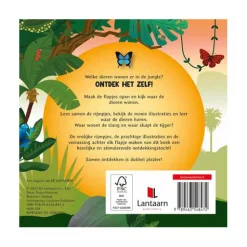 Wie Woont Hier? In de Jungle Flapjesboek