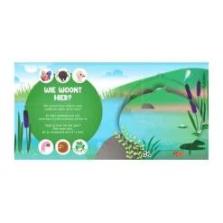 Wie Woont Hier? In de Natuur Flapjesboek