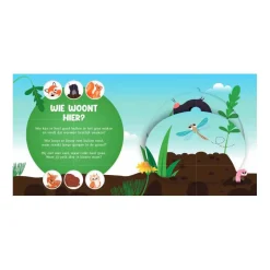 Wie Woont Hier? In het Bos Flapjesboek