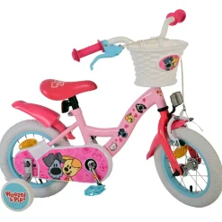 Woezel & Pip Fiets - 12 inch - Roze