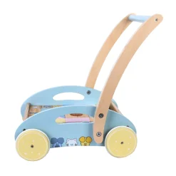 Woezel en Pip Baby Blokkenkar Loopwagen