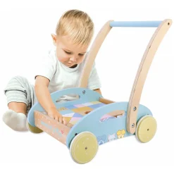 Woezel en Pip Baby Blokkenkar Loopwagen