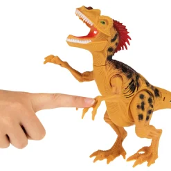 World of Dinosaurs Dino met Geluid en Ei Oranje