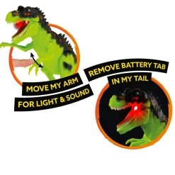 World of Dinosaurs Dino met Geluid en Ei Groen