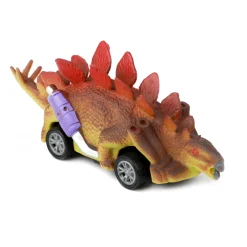 World of Dinosaurs Dino Pullback Auto, 4st.