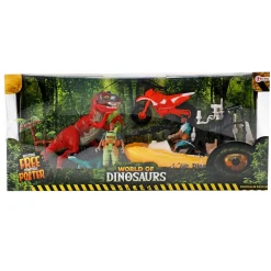 World of Dinosaurs Speelset - Boot en Motor met Dino's