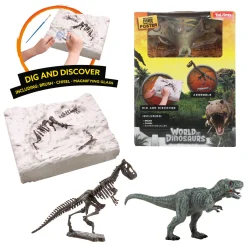 World of Dinosaurs Uitgraafset 'dino fossiel'