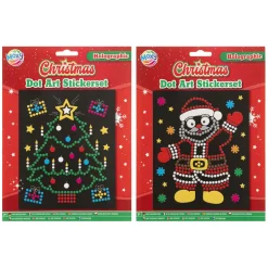 Xmas Holografische Stippen Stickerset