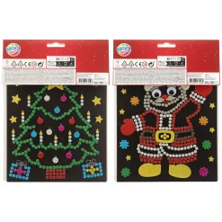 Xmas Holografische Stippen Stickerset