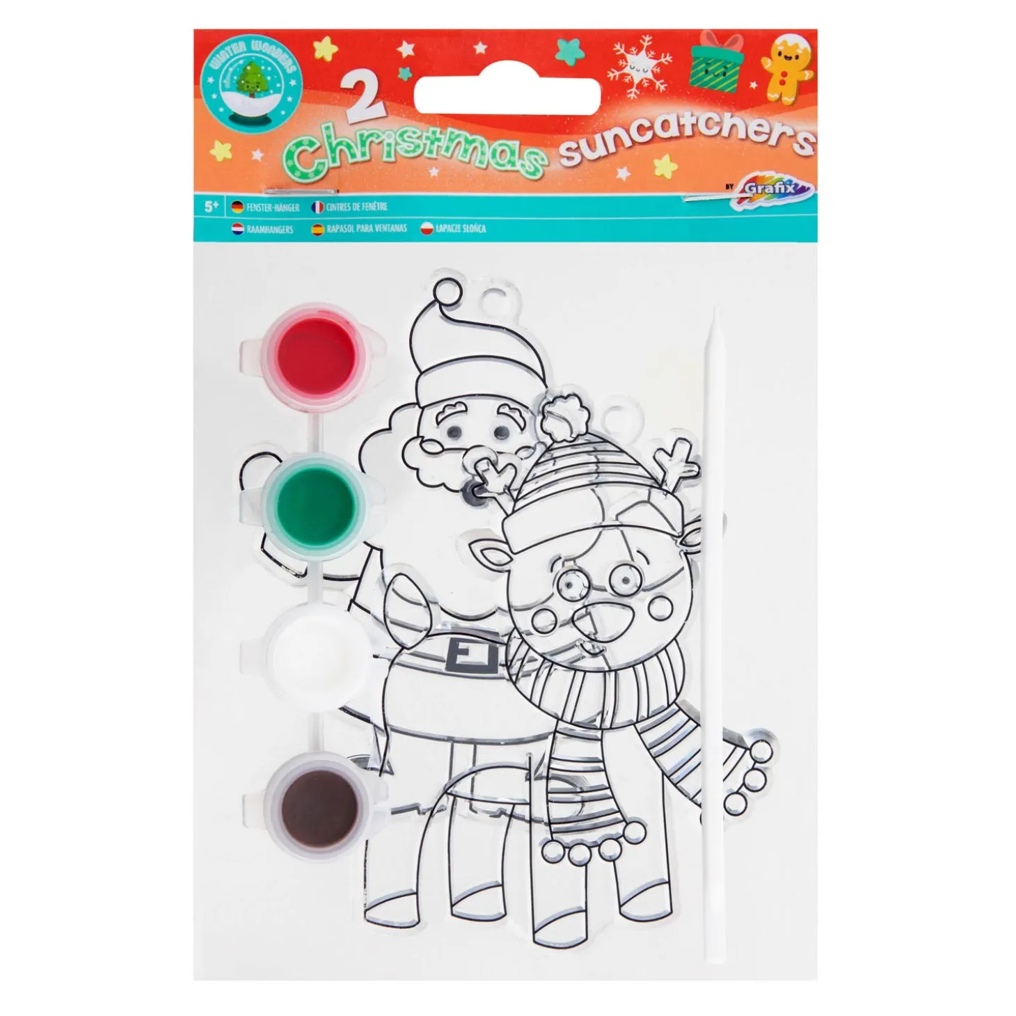 XMAS Raamhangers Kerst