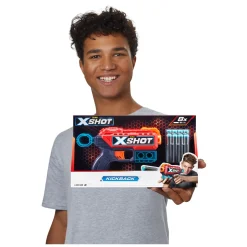 X-Shot Kickback met 8 Darts
