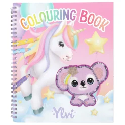 Ylvi & the Minimoomis Kleurboek met Eenhoorn Pailletten